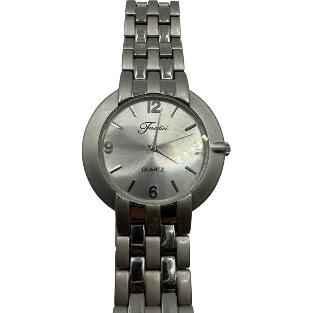 Fronstini Quartz‎ Watch Stainless Steel Bracelet Untested Needs Battery